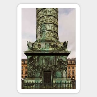 The Column At Vendome - The Base © Sticker